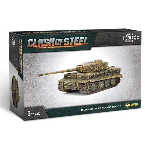 Фигурка Clash Of Steel – Tiger I Tank Platoon (X3 Plastic) Gale Force Nine
Фигурка Clash Of Steel – Tiger I Tank Platoon (X3 Plastic) Gale Force Nine