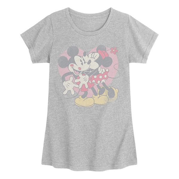 Футболка с принтом в виде сердца для девочек 7-16 лет mickey & minnie valentine's day Disney, Heather Gray
Футболка с принтом в виде сердца для девочек 7-16 лет mickey & minnie valentine's day Disney, Heather Gray