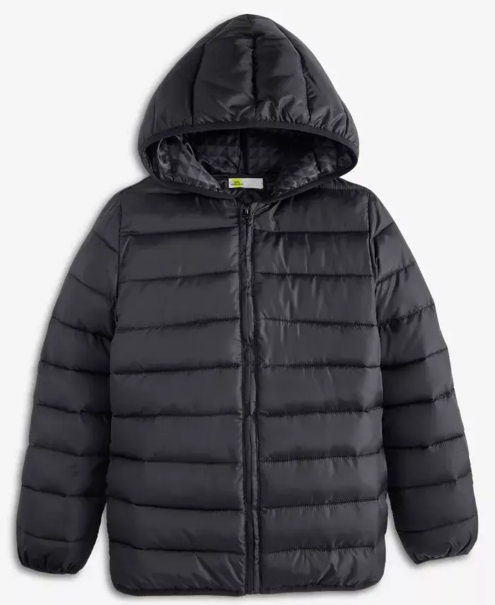 Мальчиковая куртка-пуховик в клетку 5-20 Epic Threads, черный
Мальчиковая куртка-пуховик в клетку 5-20 Epic Threads, черный