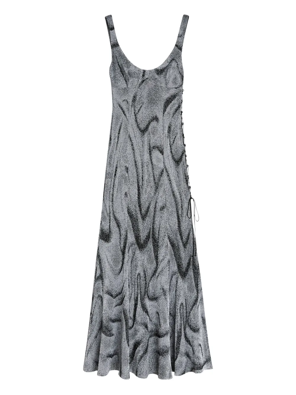 Платье Nice But Naughty с принтом в виде вихря Maccapani, серебряный
Платье Nice But Naughty с принтом в виде вихря Maccapani, серебряный