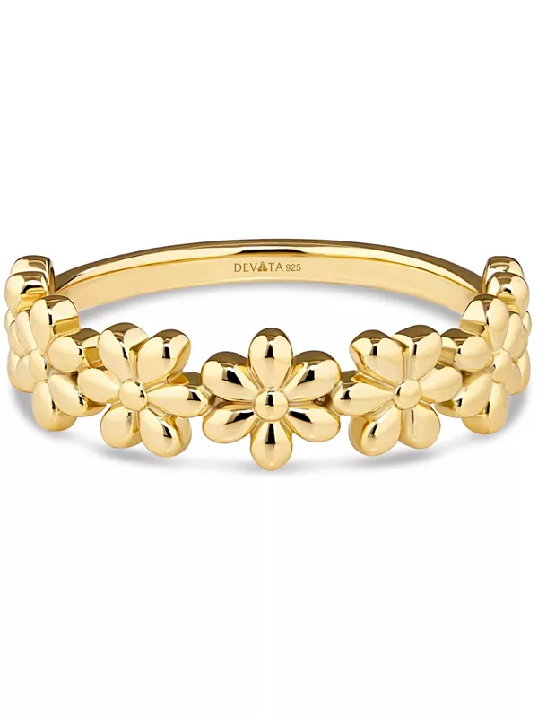 Кольцо «Цветок ромашки» из позолоченного серебра, размер 6 Devata, gold
Кольцо «Цветок ромашки» из позолоченного серебра, размер 6 Devata, gold