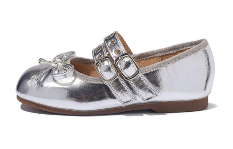 Детские кожаные туфли Kids ABC DOUKIDS с низким верхом ABCdoukids, Silver
Детские кожаные туфли Kids ABC DOUKIDS с низким верхом ABCdoukids, Silver