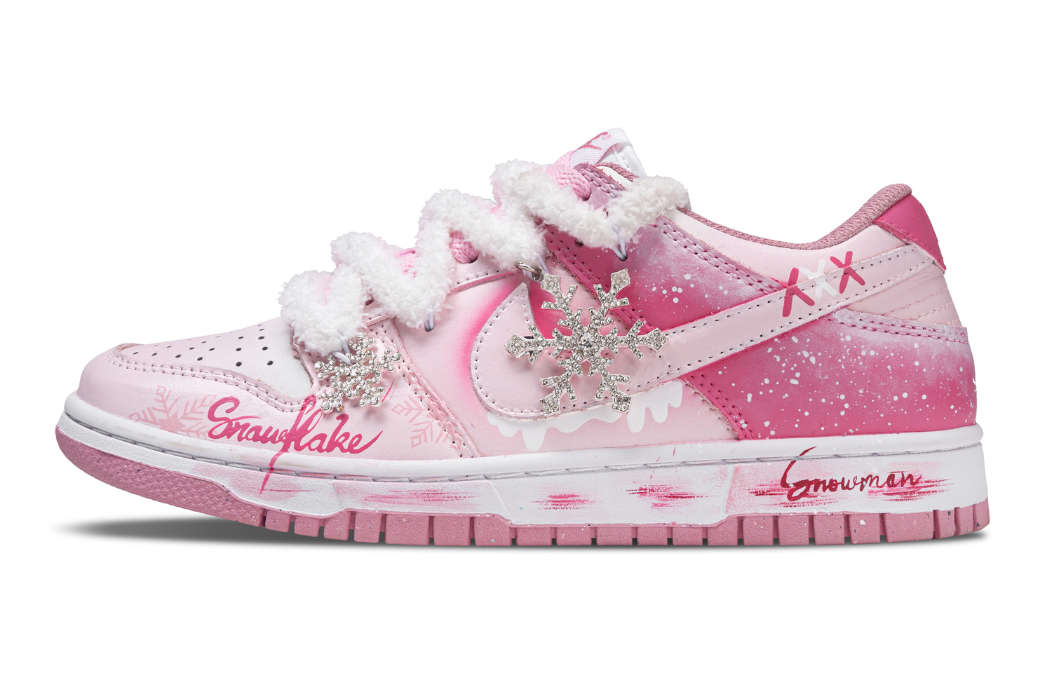 Nike Кроссовки для скейтбординга Dunk Snow Flurry Flower с термоамортизацией, низкие, унисекс, розовые
Nike Кроссовки для скейтбординга Dunk Snow Flurry Flower с термоамортизацией, низкие, унисекс, розовые