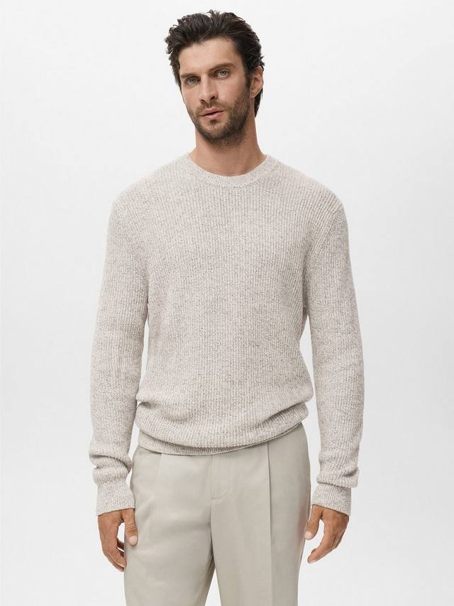 Свитер с круглым вырезом и ребристым воротником Azores Cotton Mango, Natural White
Свитер с круглым вырезом и ребристым воротником Azores Cotton Mango, Natural White