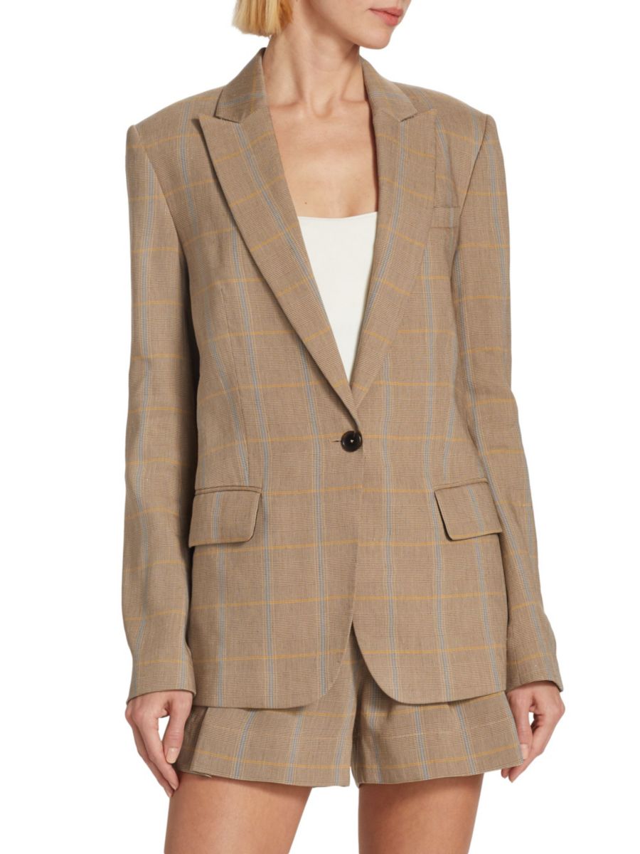 Блейзер из льняной смеси Donovan A.L.C., коричневый
Блейзер из льняной смеси Donovan A.L.C., коричневый