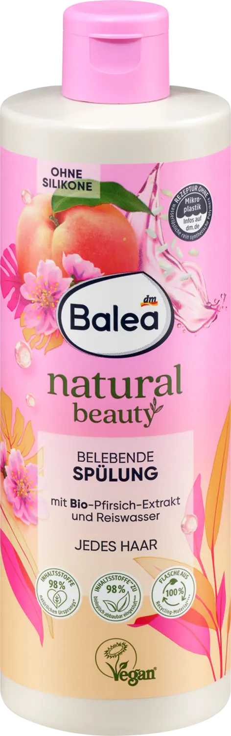 Кондиционер Balea Conditioner Natural Beauty belebend, 350 ml
Кондиционер Balea Conditioner Natural Beauty belebend, 350 ml