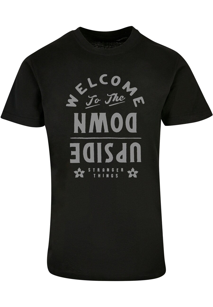 Рубашка ABSOLUTE CULT Stranger Things - Welcome To Upside Down, черный 
Рубашка ABSOLUTE CULT Stranger Things - Welcome To Upside Down, черный