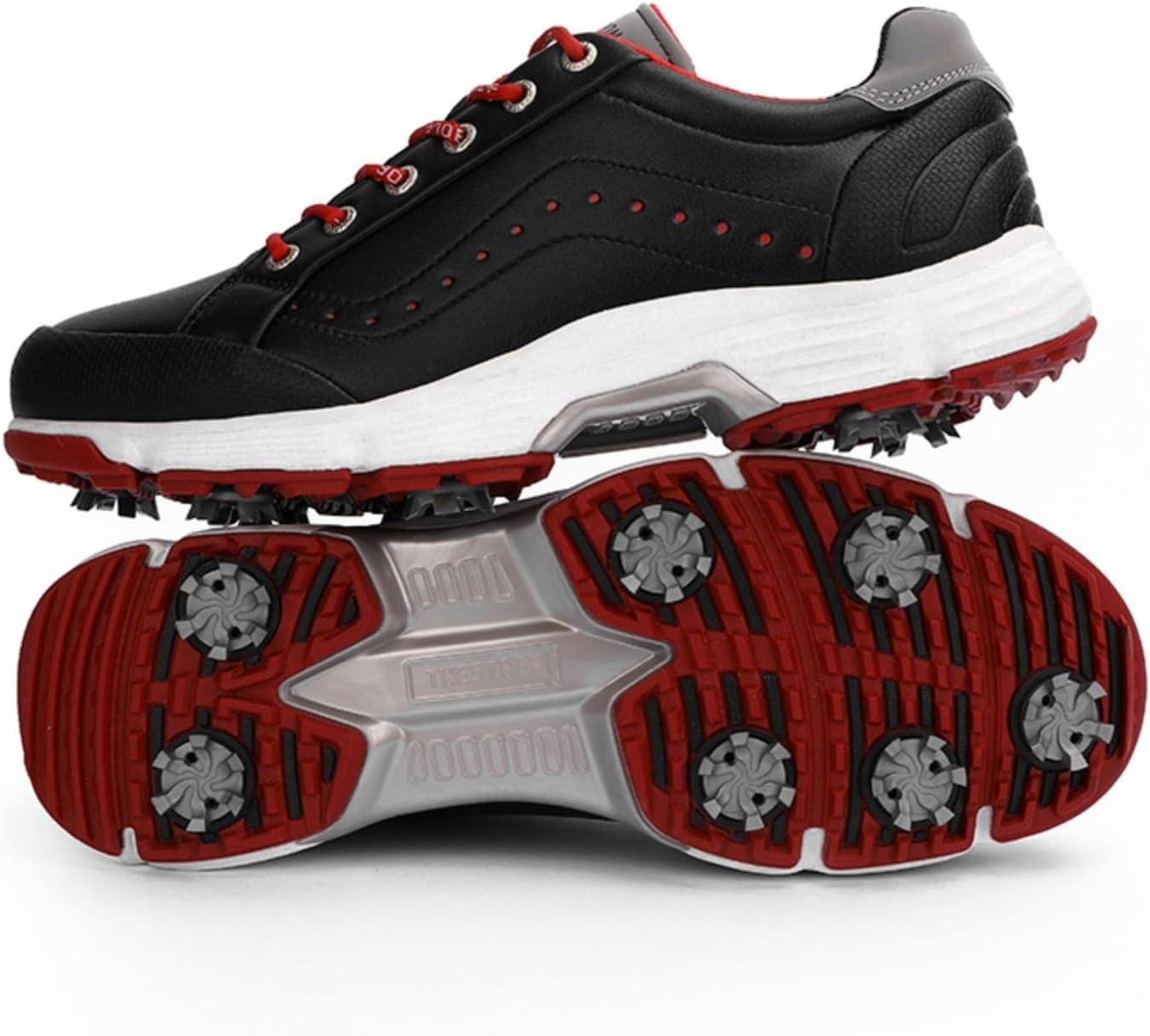 Мужские гольф обувь профессиональная водонепроницаемая кожаная спортивная обувь для гольфа мужская для ходьбы - кроссовки для гольфа для мужчин Addallan, черный
Мужские гольф обувь профессиональная водонепроницаемая кожаная спортивная обувь для гольфа мужская для ходьбы - кроссовки для гольфа для мужчин Addallan, черный