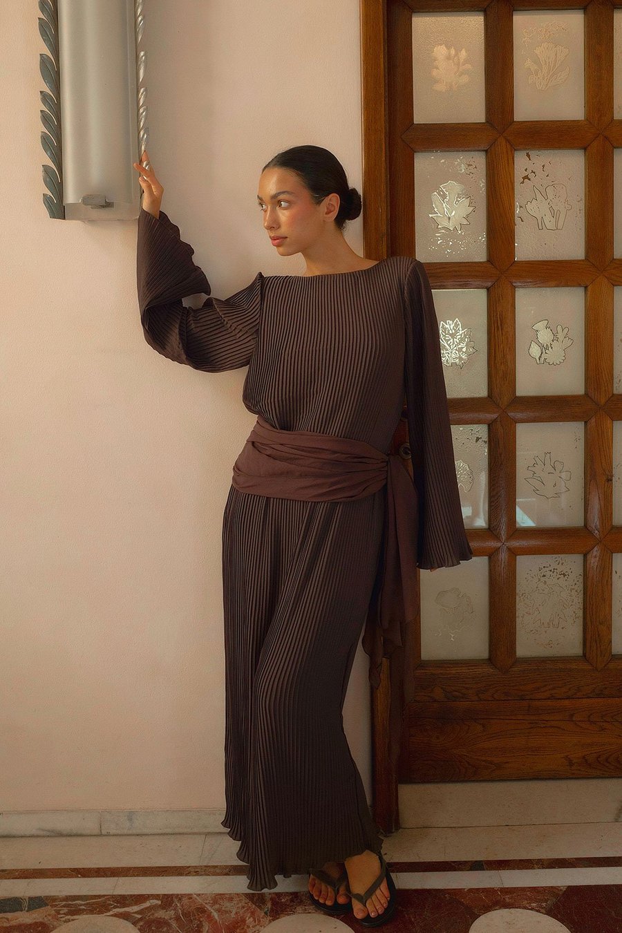 Платье NA-KD Maxi dress, Brown
Платье NA-KD Maxi dress, Brown