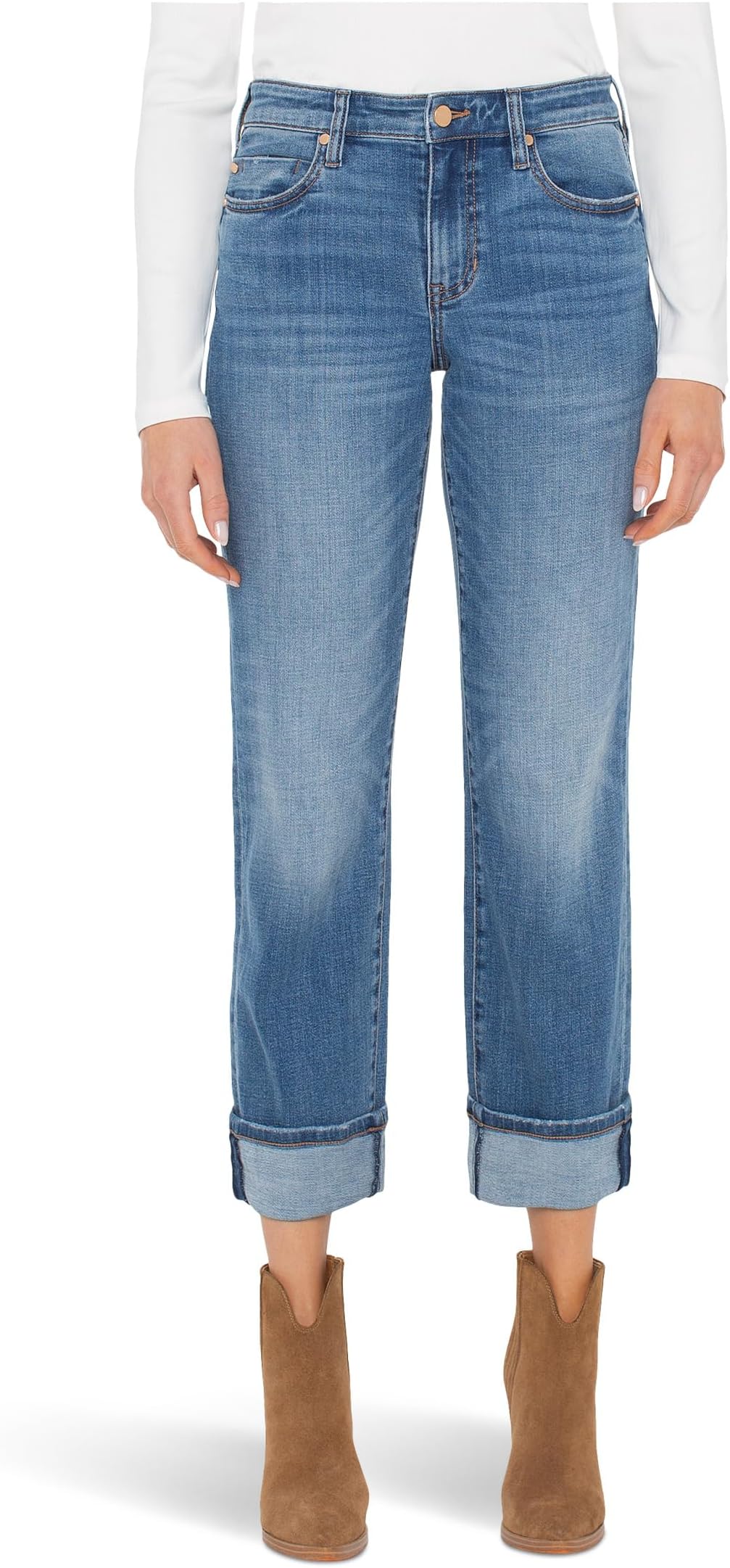 Джинсы Liverpool Los Angeles Petite Marley Girlfriend Cuffed Jeans, Campus
Джинсы Liverpool Los Angeles Petite Marley Girlfriend Cuffed Jeans, Campus