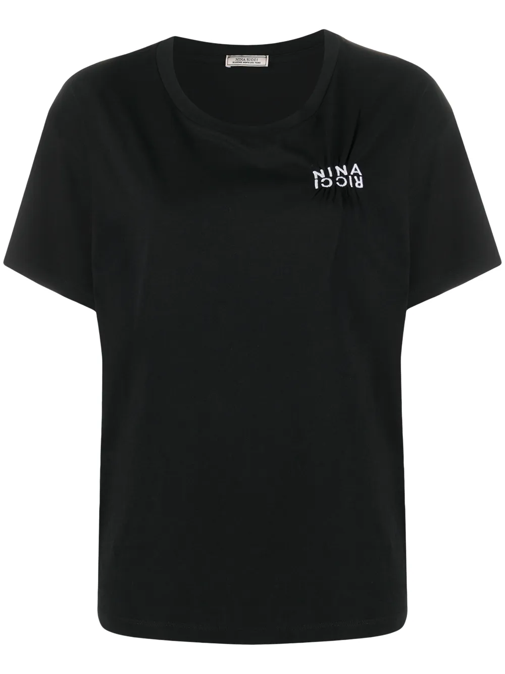 Футболка с вышитым логотипом Nina Ricci, черный
Футболка с вышитым логотипом Nina Ricci, черный