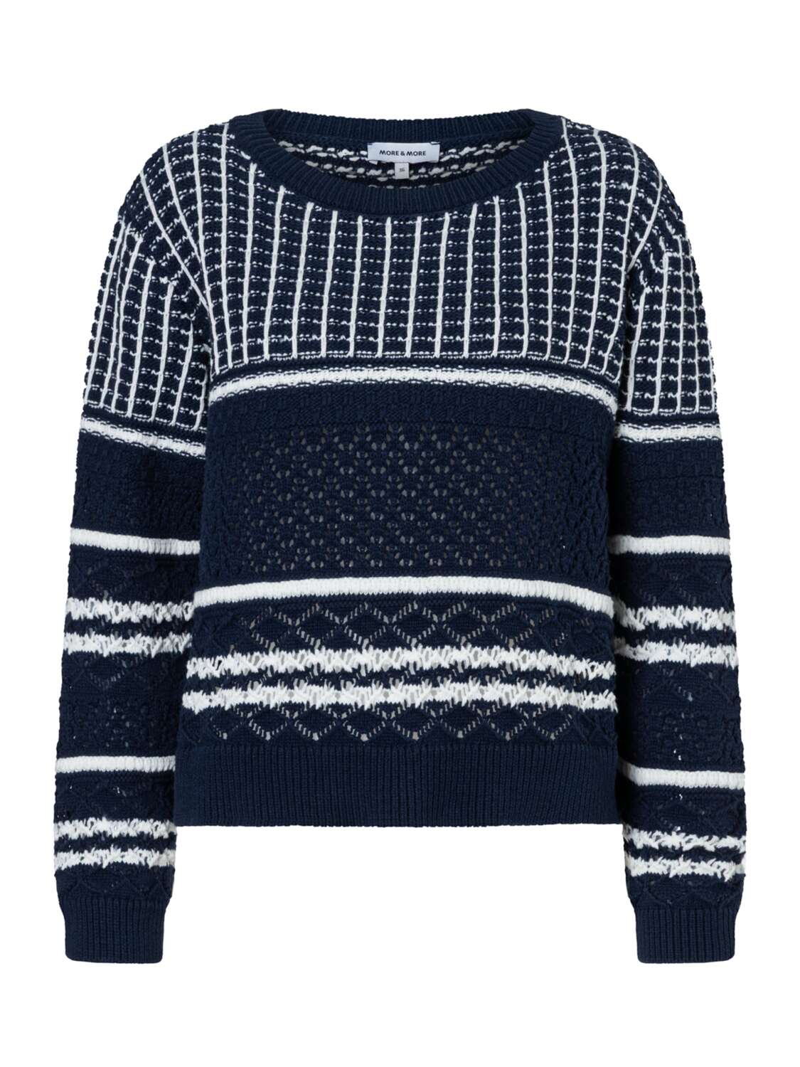 MORE & MORE Свитер в цвете Navy
MORE & MORE Свитер в цвете Navy