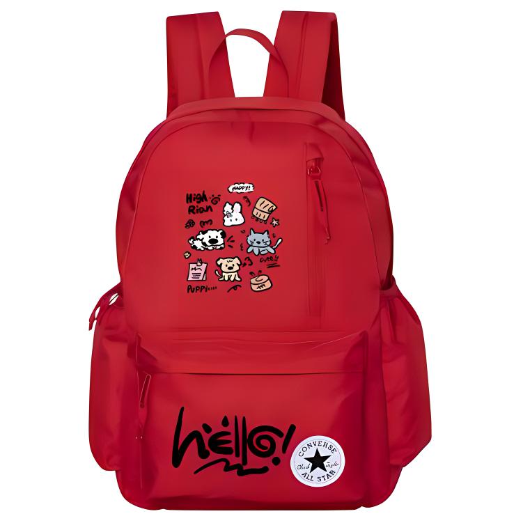 Converse Полиэстеровый рюкзак средний размер унисекс красный, HELLO
Converse Полиэстеровый рюкзак средний размер унисекс красный, HELLO