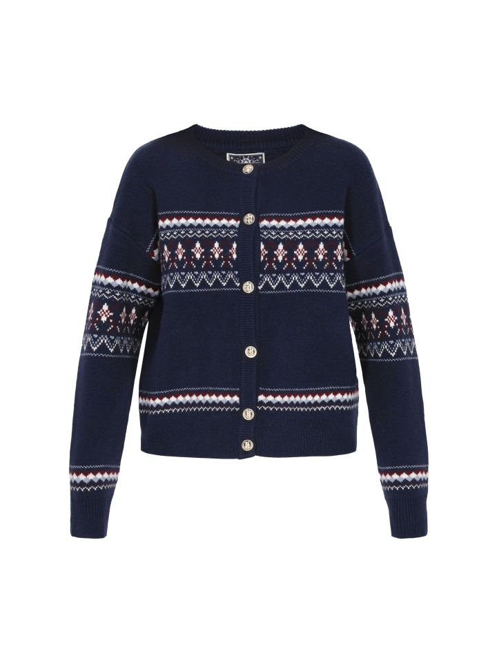 DreiMaster Женский кардиган темно-синего цвета
DreiMaster Женский кардиган темно-синего цвета