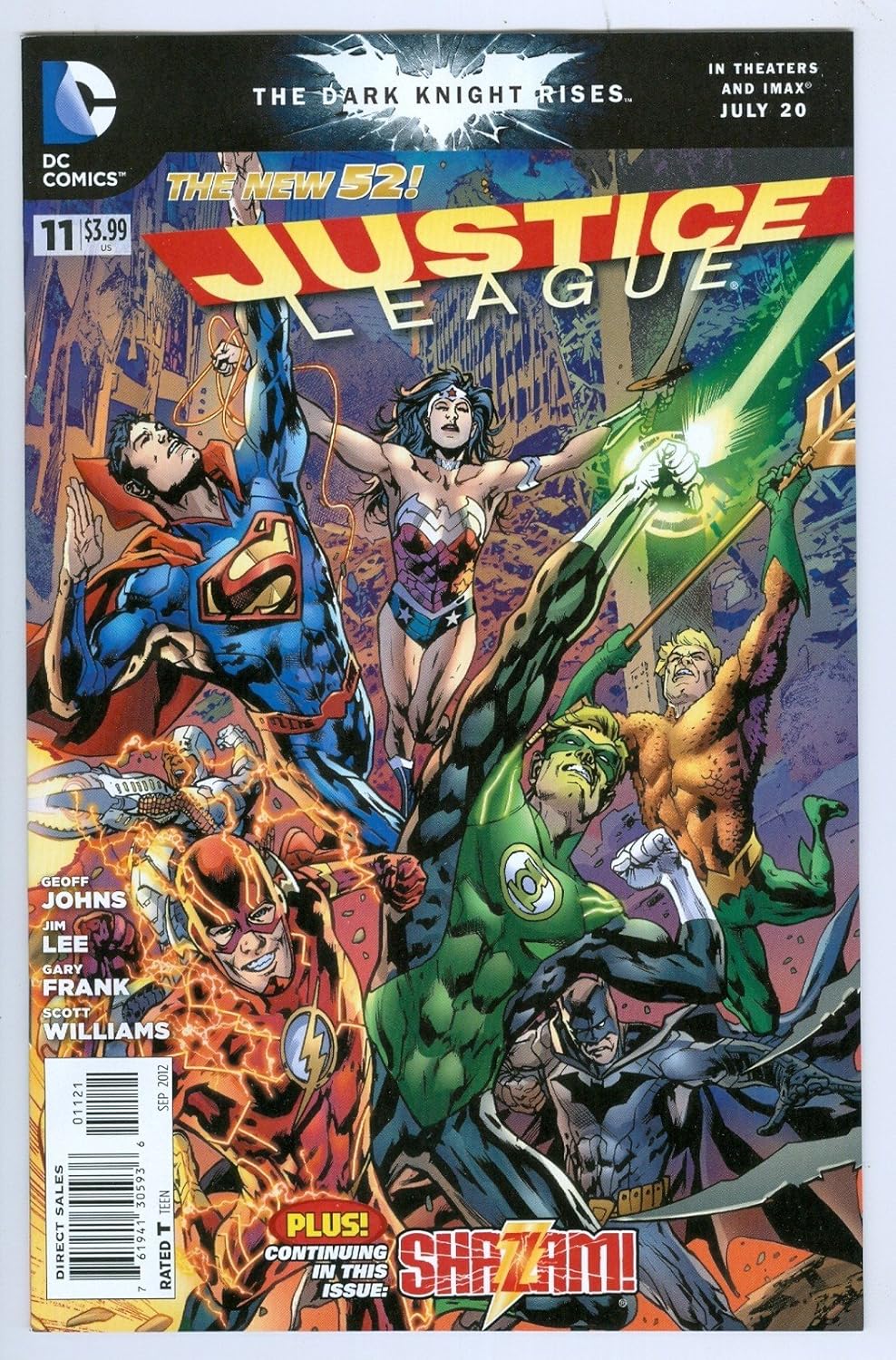 Justice League #11 "Bryan Hitch Variant" (DC COMICS)
Justice League #11 "Bryan Hitch Variant" (DC COMICS)