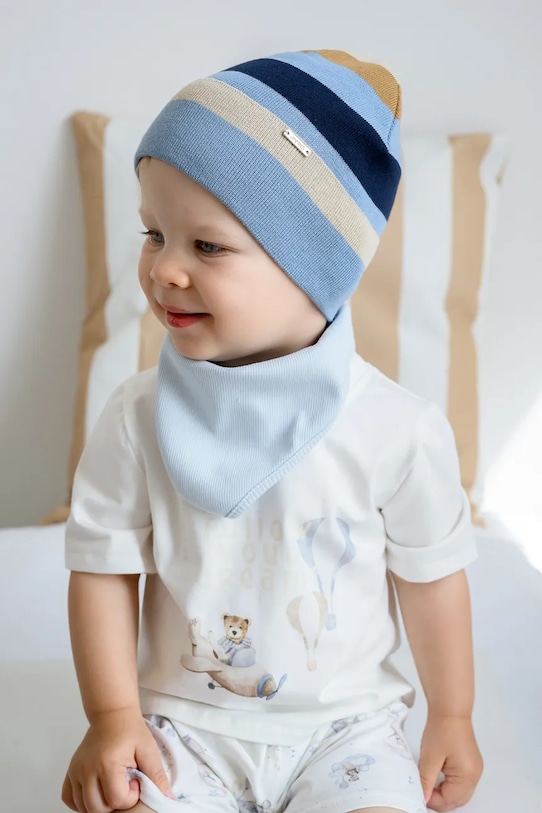 Детская хлопковая шапка LOGAN Jamiks, синий
Детская хлопковая шапка LOGAN Jamiks, синий