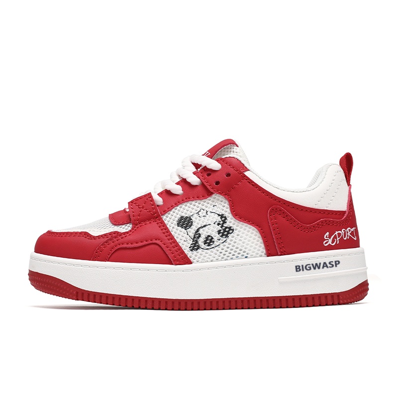 Низкие скейтбордистские кроссовки унисекс Bigwasp, белый красный
Низкие скейтбордистские кроссовки унисекс Bigwasp, белый красный