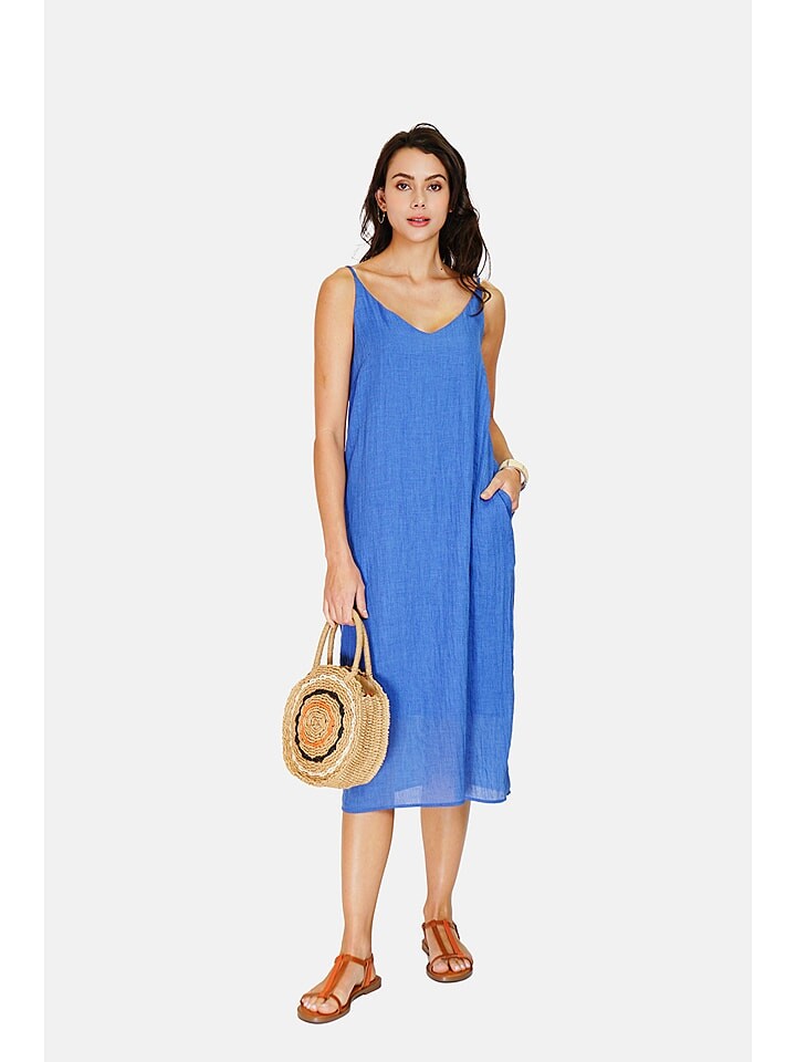 Длинное платье Le Jardin du Lin Leinen, синий
Длинное платье Le Jardin du Lin Leinen, синий