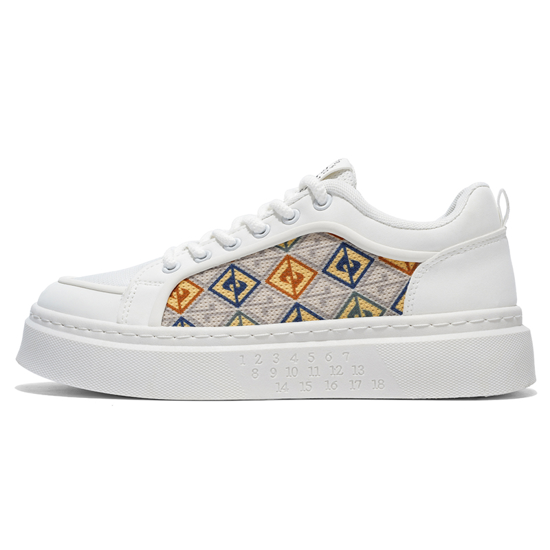 Мужские скейтерские кеды Low top с противоскользящей, износостойкой и дышащей подошвой BAOZAOGONGYANG, hx-xb55 белый коричневый
Мужские скейтерские кеды Low top с противоскользящей, износостойкой и дышащей подошвой BAOZAOGONGYANG, hx-xb55 белый коричневый