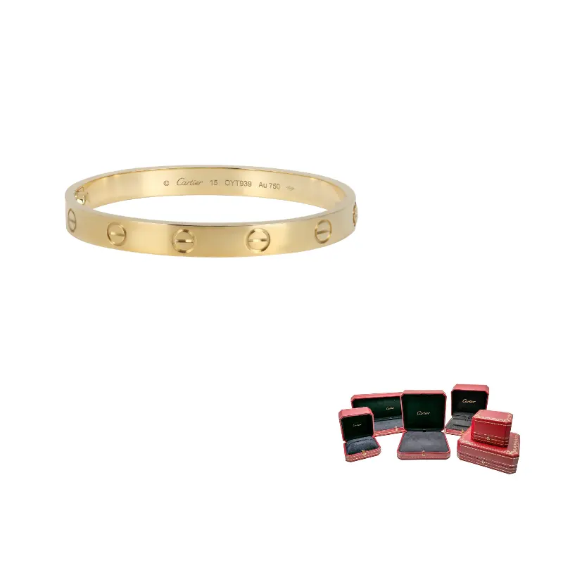 Cartier Браслет Love из розового золота 18 карат 2010-х годов
Cartier Браслет Love из розового золота 18 карат 2010-х годов
