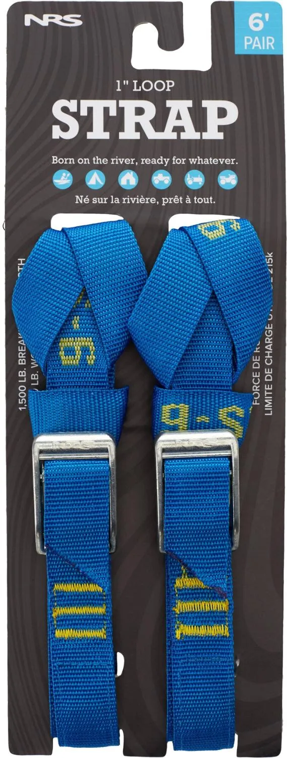 Петлевые стропы 6 футов на 1 дюйм, упаковка 2 штуки NRS, Iconic Blue
Петлевые стропы 6 футов на 1 дюйм, упаковка 2 штуки NRS, Iconic Blue