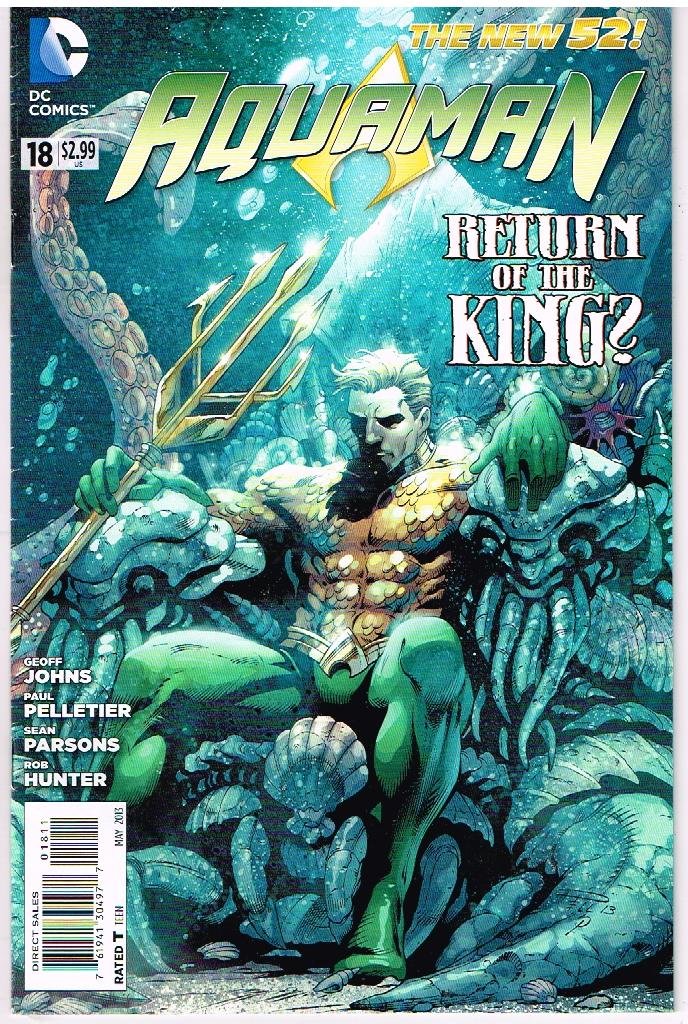 AQUAMAN # 18 DC Comic (May 2013) The New 52 Series (DC Comics)
AQUAMAN # 18 DC Comic (May 2013) The New 52 Series (DC Comics)