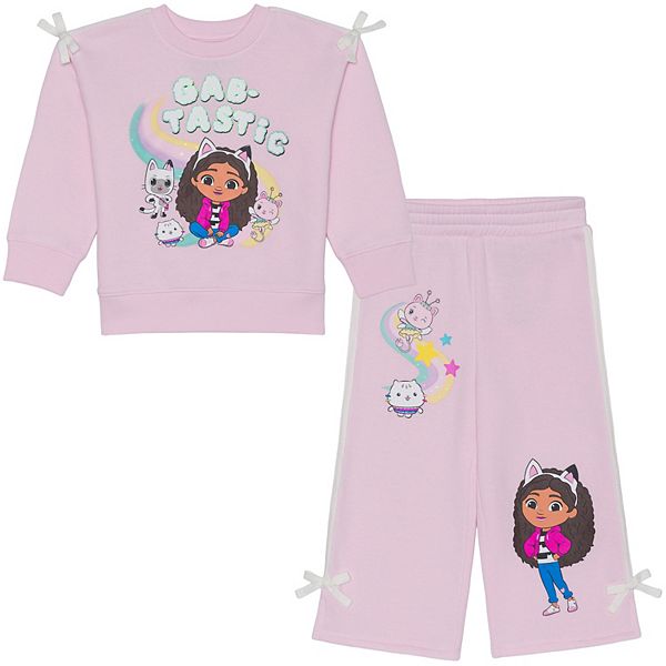 Комплект из толстовки и брюк Gabby's Dollhouse Friends для малышей Licensed Character
Комплект из толстовки и брюк Gabby's Dollhouse Friends для малышей Licensed Character