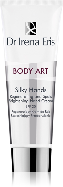 Восстанавливающий крем для рук Body Art Silky Hands Dr Irena Eris, spf 20+ 75 мл
Восстанавливающий крем для рук Body Art Silky Hands Dr Irena Eris, spf 20+ 75 мл