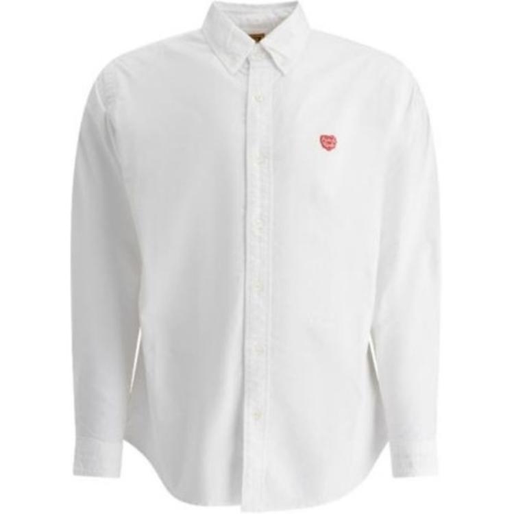 Хлопковая рубашка HUMAN MADE, белый
Хлопковая рубашка HUMAN MADE, белый