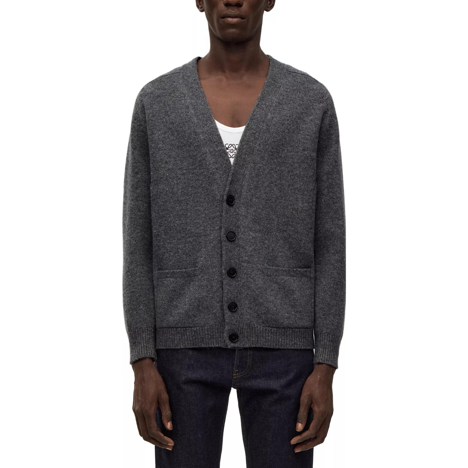 SS23 Свитер мужской серый Loewe, серый
SS23 Свитер мужской серый Loewe, серый