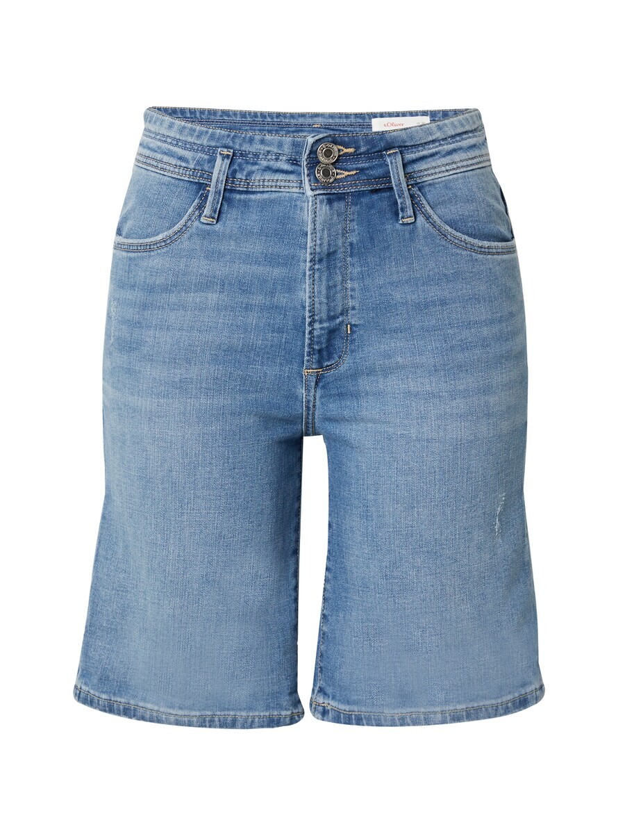 Джинсовые шорты s.Oliver Slim fit Jeans, синий деним
Джинсовые шорты s.Oliver Slim fit Jeans, синий деним