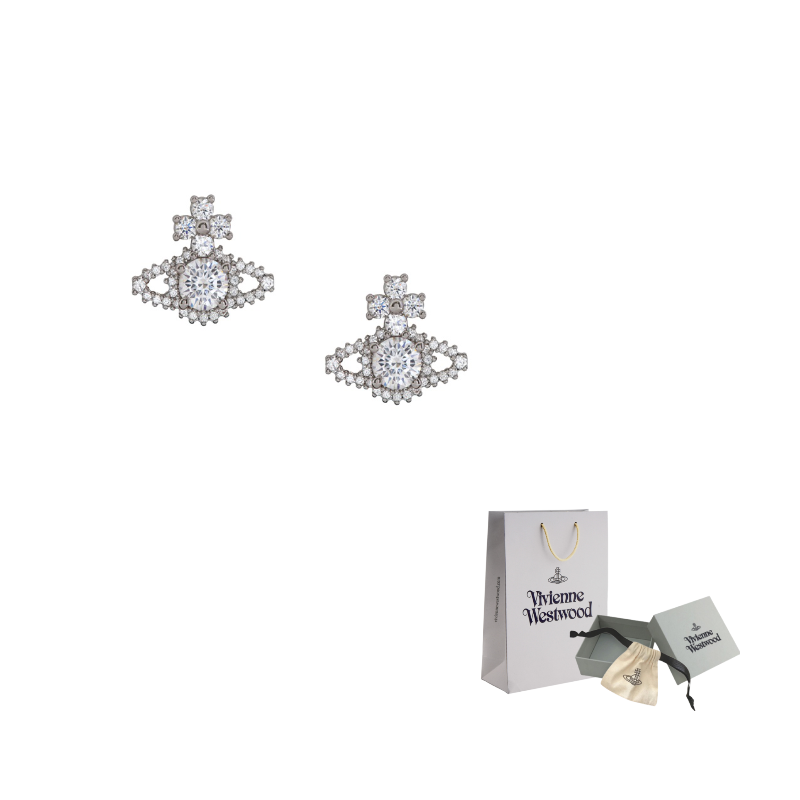 Серьги с декором Vivienne Westwood, серебро
Серьги с декором Vivienne Westwood, серебро