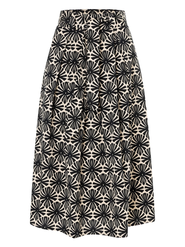 More & More Хлопковая юбка с круглым графическим принтом
More & More Хлопковая юбка с круглым графическим принтом