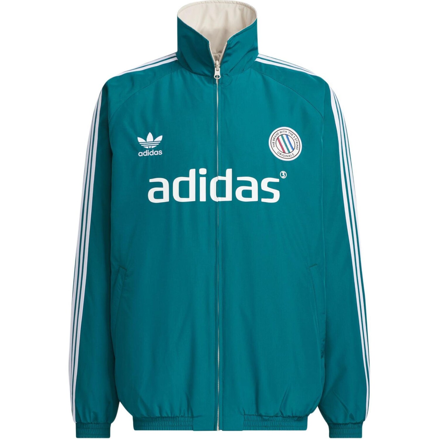 Куртка Adidas Originals DC REV PAD TT, бирюзовый/белый
Куртка Adidas Originals DC REV PAD TT, бирюзовый/белый