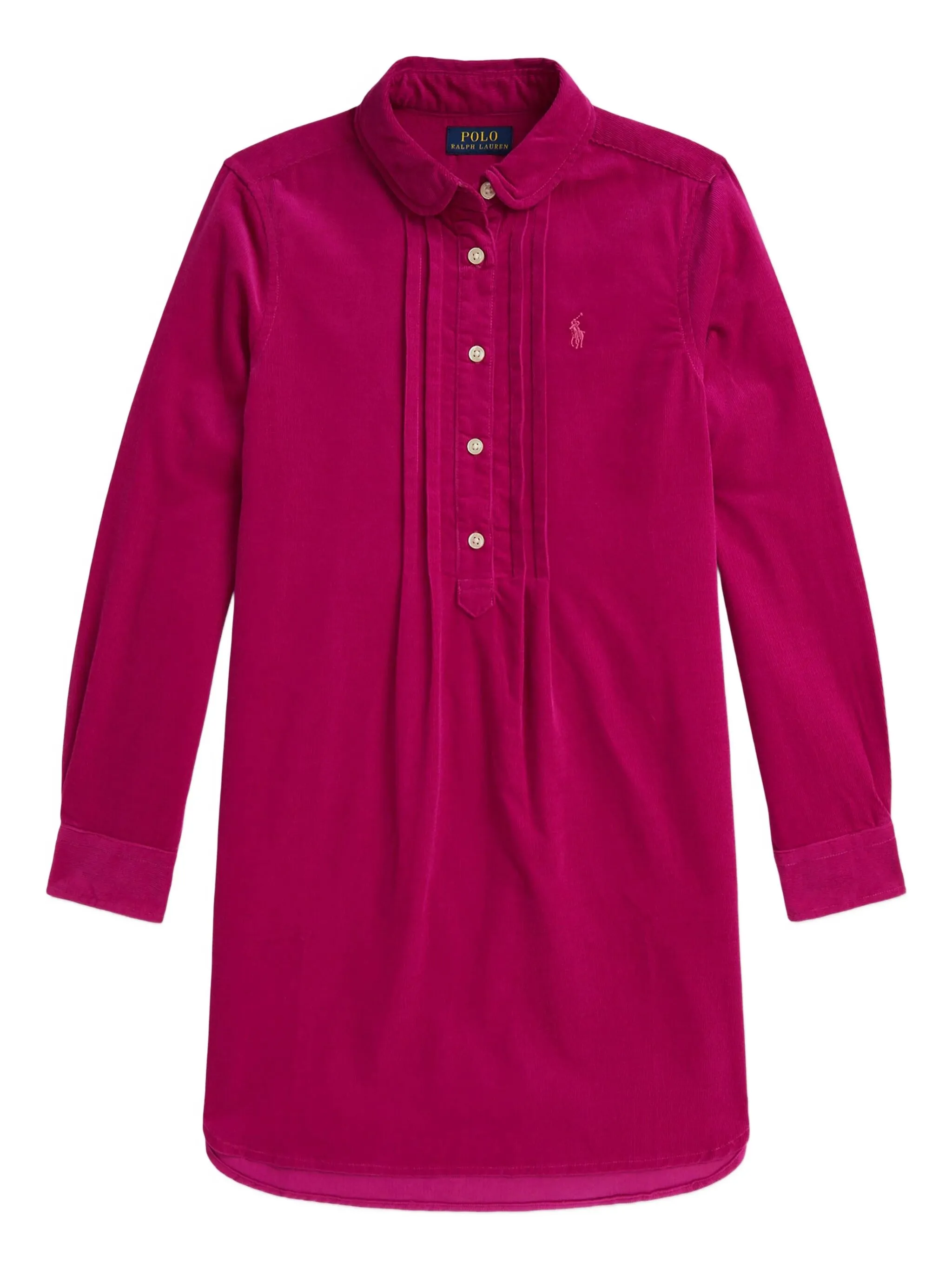 Платье-рубашка со складками Polo Ralph Lauren Kids, розовый
Платье-рубашка со складками Polo Ralph Lauren Kids, розовый