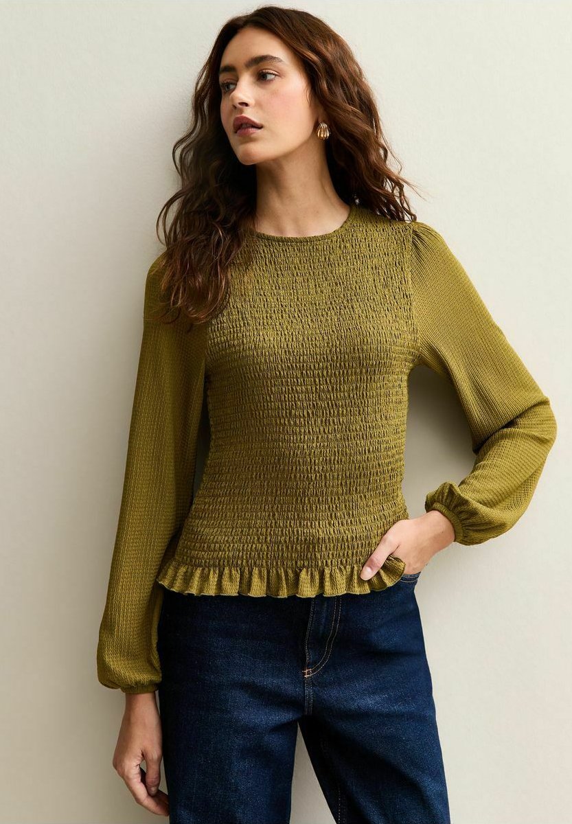 Блуза New Look SHIRRED LONG SLEEVE, Olive
Блуза New Look SHIRRED LONG SLEEVE, Olive