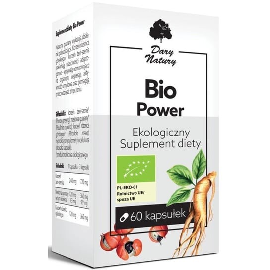 Dary Natury, Bio-Power Eco 60 капсул.
Dary Natury, Bio-Power Eco 60 капсул.