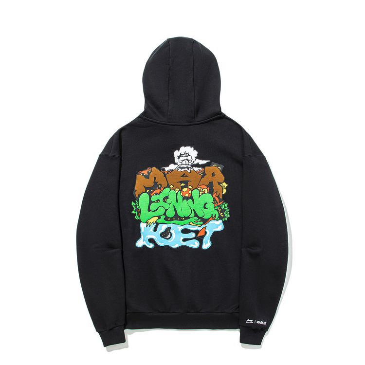 LiNing Толстовка China Li Ning X MARKET Unisex Black
LiNing Толстовка China Li Ning X MARKET Unisex Black