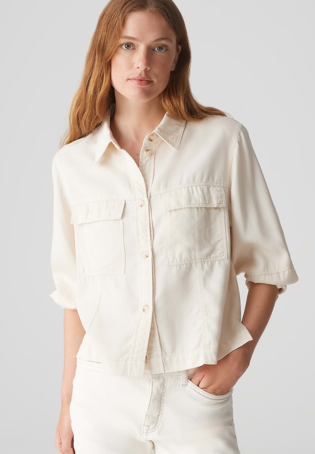 Рубашка OPUS, бежевый
Рубашка OPUS, бежевый