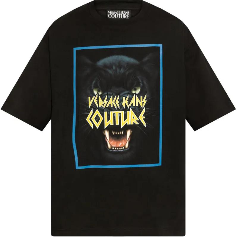 Футболка Panther Graphic VERSACE JEANS COUTURE, черный
Футболка Panther Graphic VERSACE JEANS COUTURE, черный