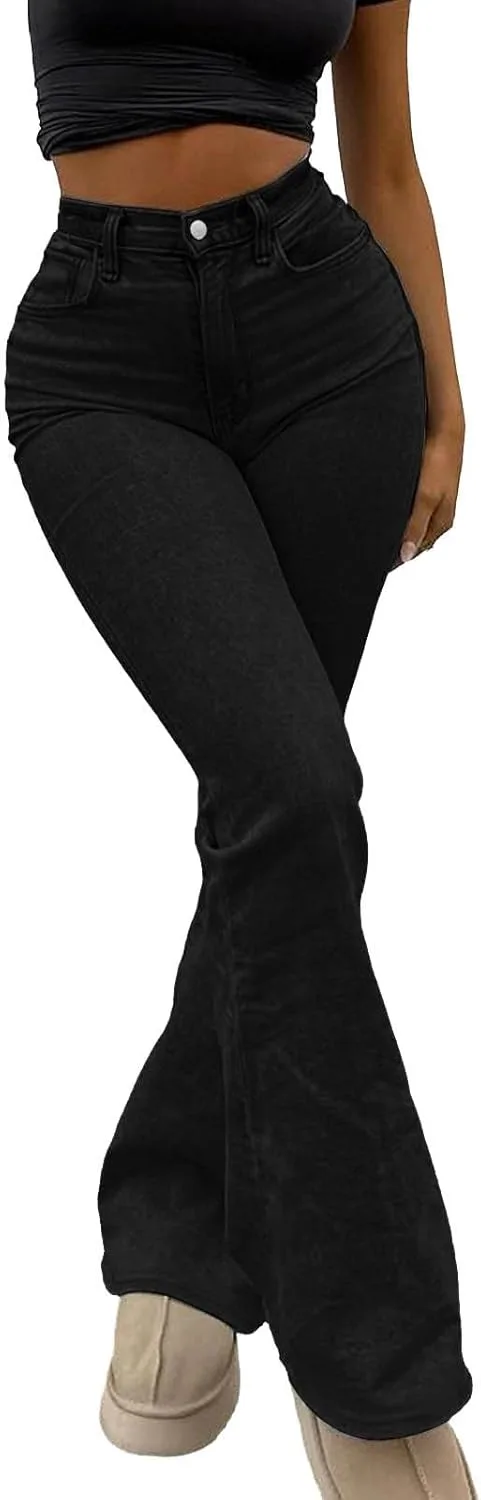 Женские джинсы с высокой талией и расклешенным низом stretchy bell bottom
Женские джинсы с высокой талией и расклешенным низом stretchy bell bottom