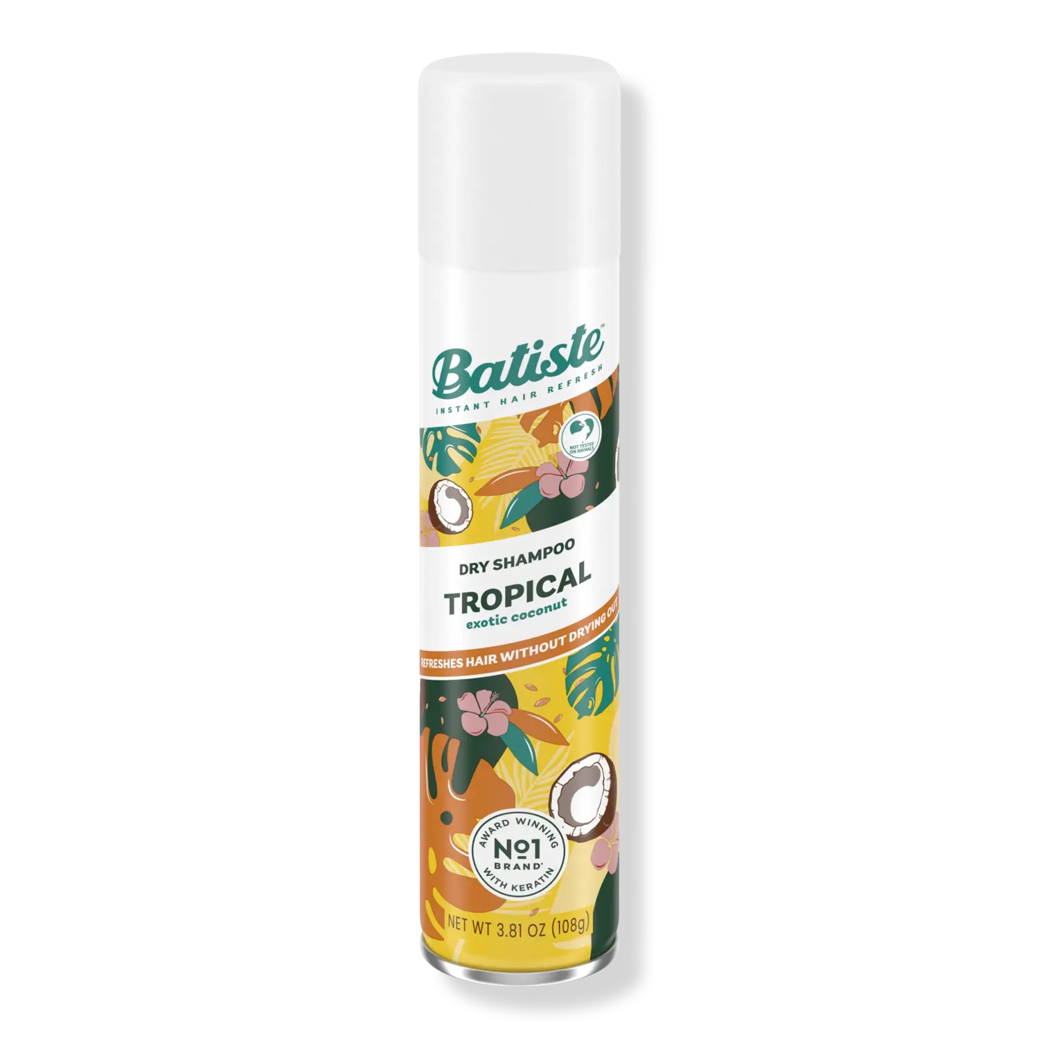 Сухой шампунь Тропический - Кокос и Экзотика Batiste, 3.81 oz
Сухой шампунь Тропический - Кокос и Экзотика Batiste, 3.81 oz