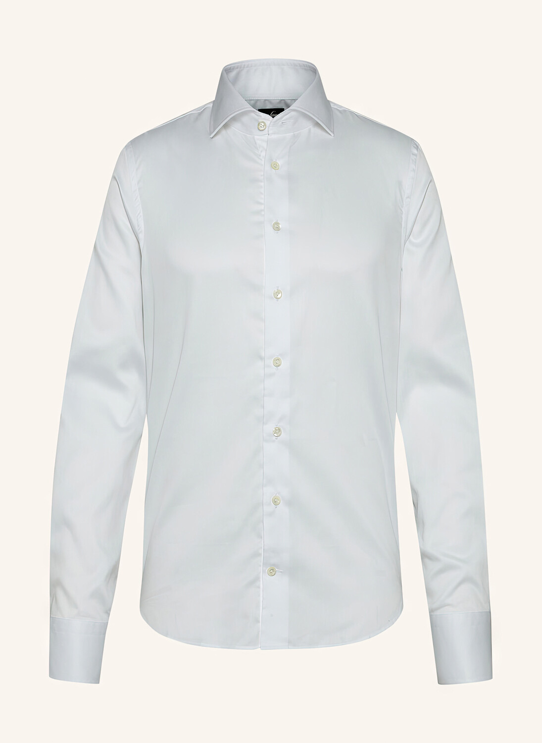 Рубашка узкого кроя с воротником акулы van Laack, белый
Рубашка узкого кроя с воротником акулы van Laack, белый