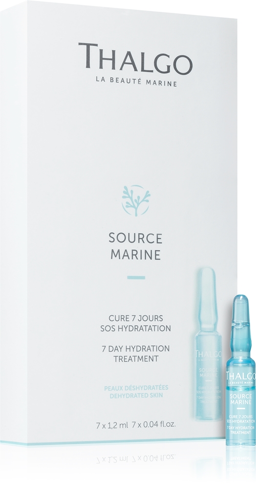 7-Дневный увлажняющий уход Source Marine. 7-дневное восстанавливающее средство с интенсивным увлажняющим эффектом. Thalgo, 7× 1,2 мл
7-Дневный увлажняющий уход Source Marine. 7-дневное восстанавливающее средство с интенсивным увлажняющим эффектом. Thalgo, 7× 1,2 мл