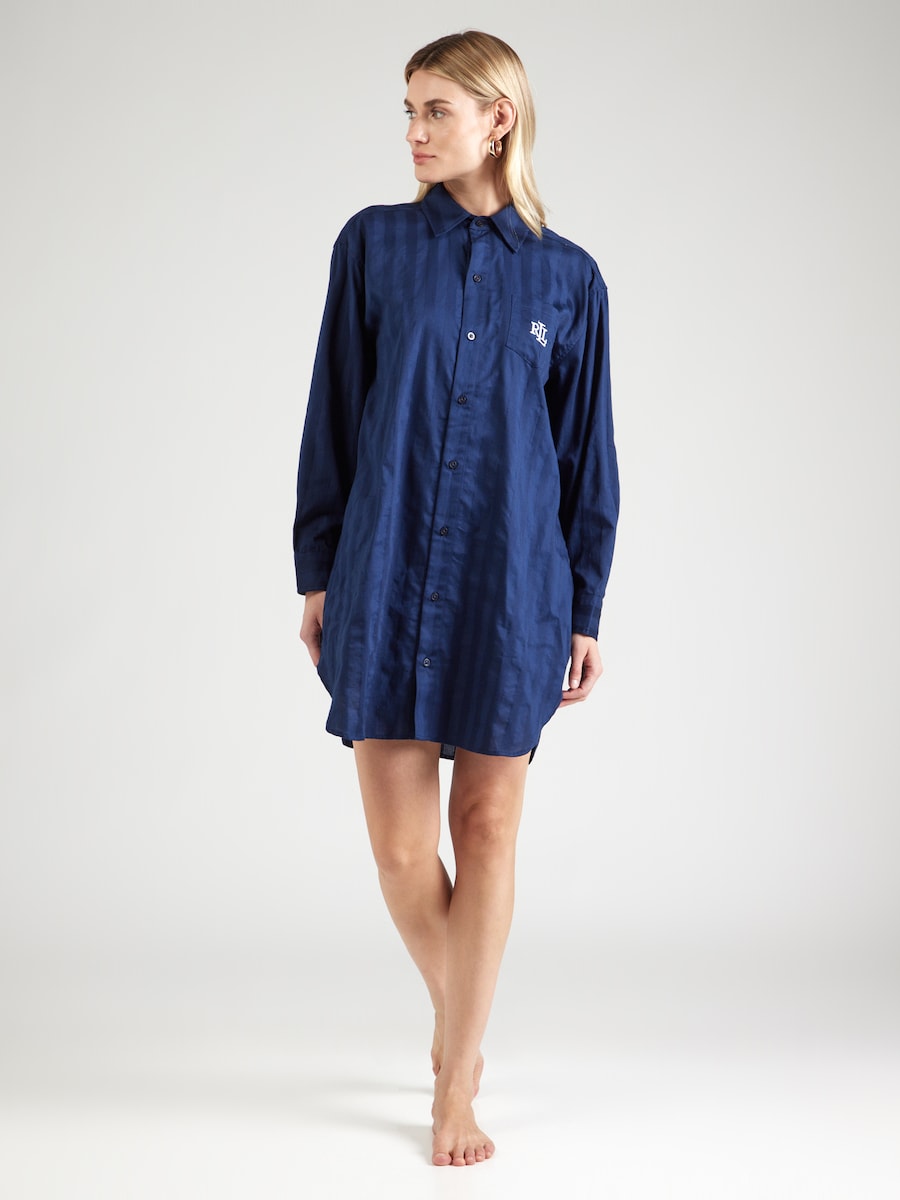 Ночная рубашка Lauren Ralph Lauren, темно-синий
Ночная рубашка Lauren Ralph Lauren, темно-синий