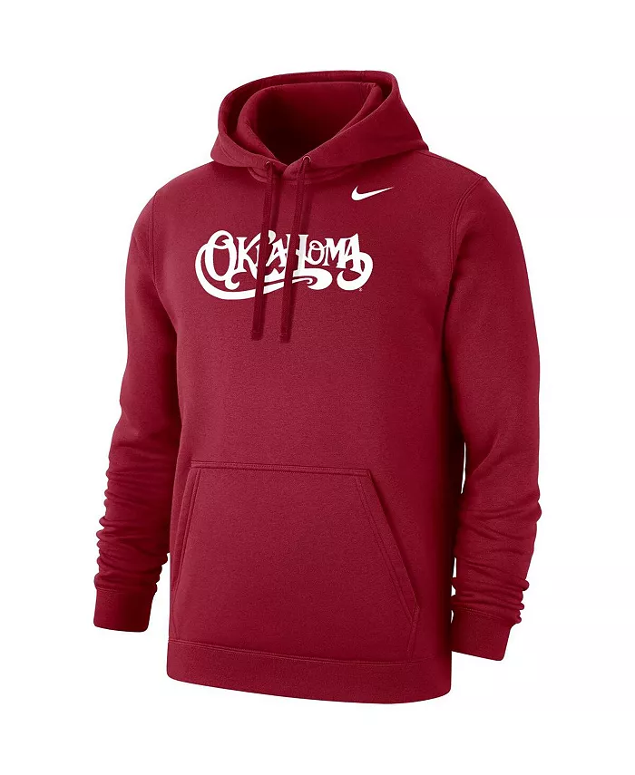 Мужской бордовый худи Oklahoma Sooners в винтажном стиле с надписью Club Fleece Nike
Мужской бордовый худи Oklahoma Sooners в винтажном стиле с надписью Club Fleece Nike