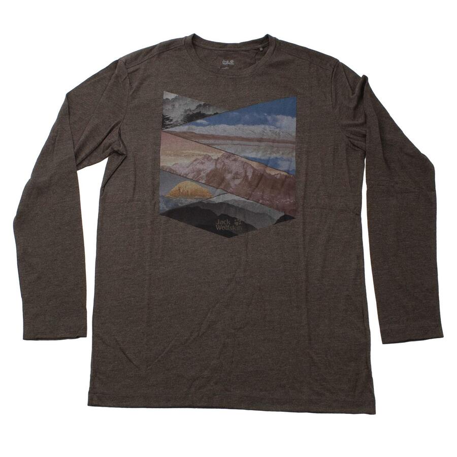 JACK WOLFSKIN Рубашка с длинными рукавами и принтом Гора коричневого цвета
JACK WOLFSKIN Рубашка с длинными рукавами и принтом Гора коричневого цвета