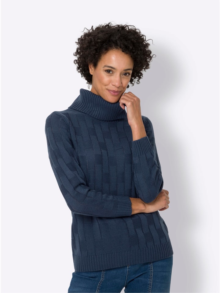 Свитер Sieh an!, темно-синий
Свитер Sieh an!, темно-синий