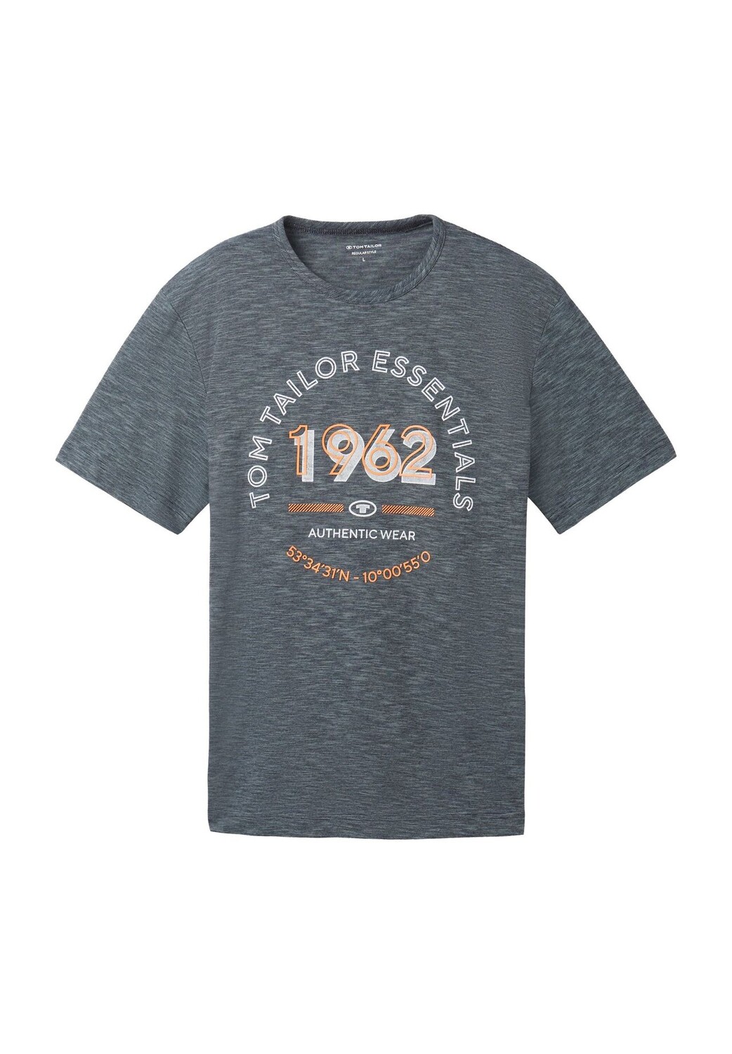 Мужская хлопковая футболка с принтом TOM TAILOR, цвет Navy Grey
Мужская хлопковая футболка с принтом TOM TAILOR, цвет Navy Grey