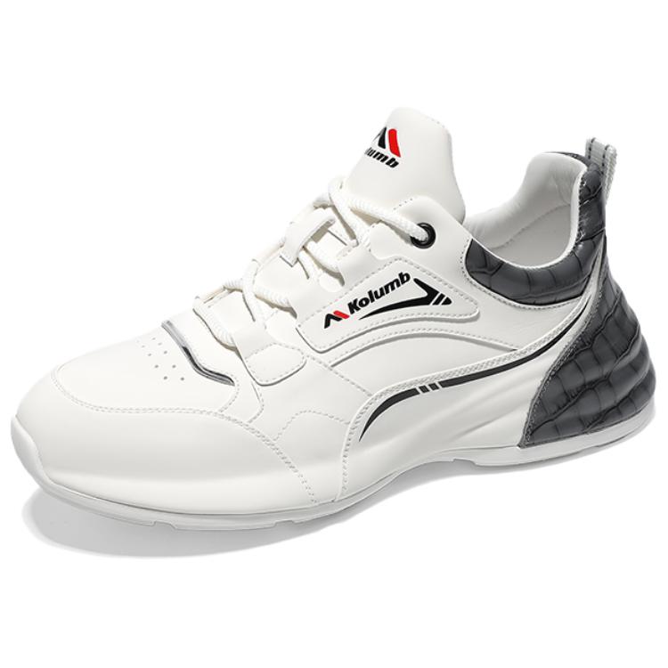 Колумб амортизирующие нескользящие дышащие низкие повседневные туфли мужские бело-серые
Колумб амортизирующие нескользящие дышащие низкие повседневные туфли мужские бело-серые